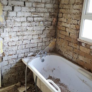 Bathroom - During